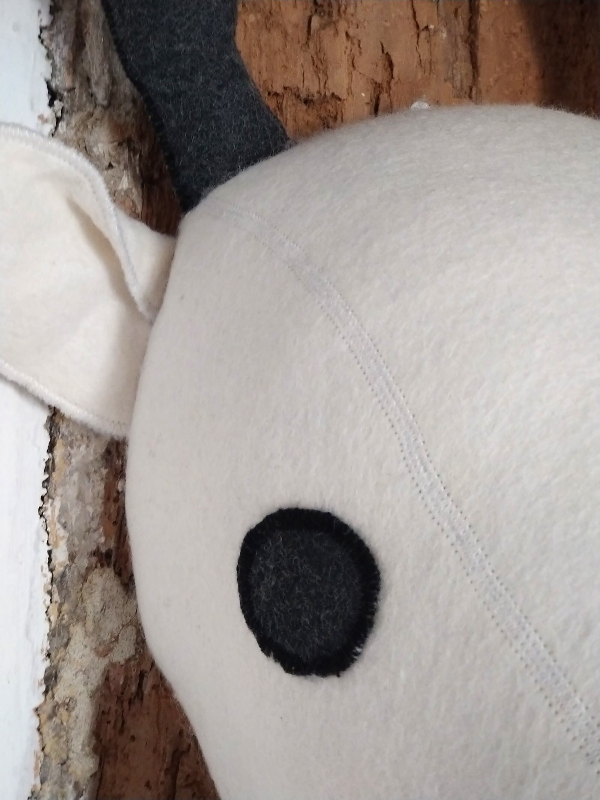 Reindeer Head Wall Mount / Felt Animal Head / Wall Decor / Children