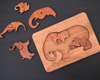 Elephant Enigma: The Silhouette Puzzle