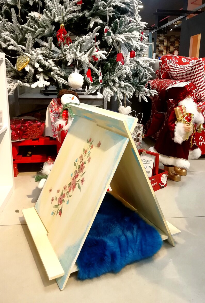 modern cat furniture small dog furniture wooden teepee cat cave cat bed hand painted wooden house for pets house for pets