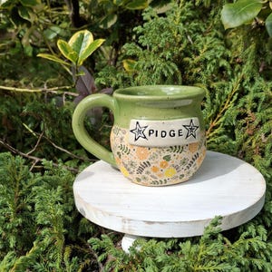 Personalised Mug, Custom-Made, Handmade Ceramic Stoneware Glaze Personalised Mug, Coffee and Tea Mug, Personalised Gift Mug.
