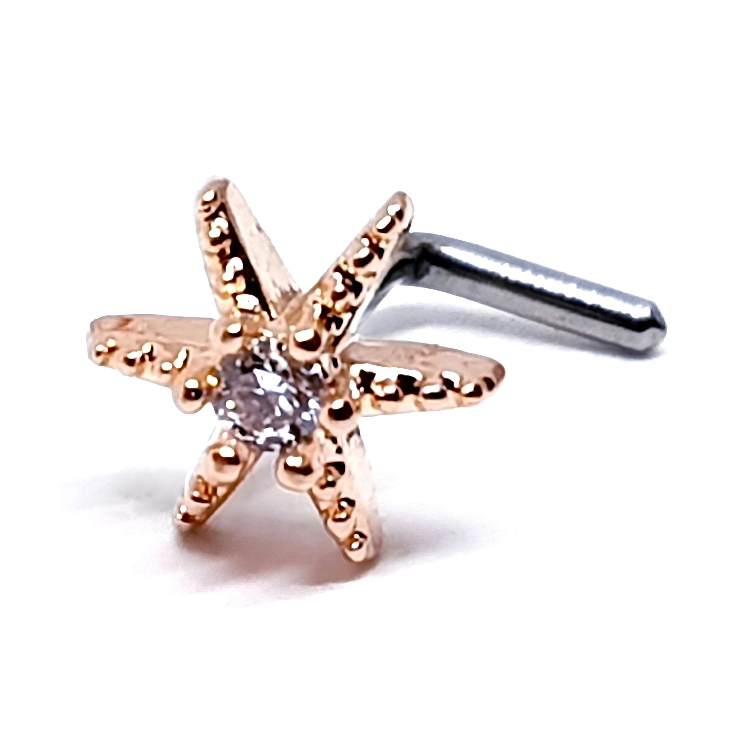 Kakonia Piercing-Set 9stk Septum Piercing Set 16G Chirurgenstahl Zirkonia Opal Nasenring S0neb0g2
