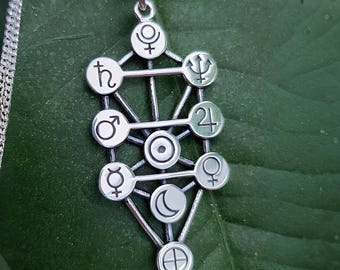 【上級呪物】カバラ『生命の木』・神秘体験を与える聖なるペンダント 上級呪物】カバラ『生命の木』・神秘体験を与える聖なるペンダント