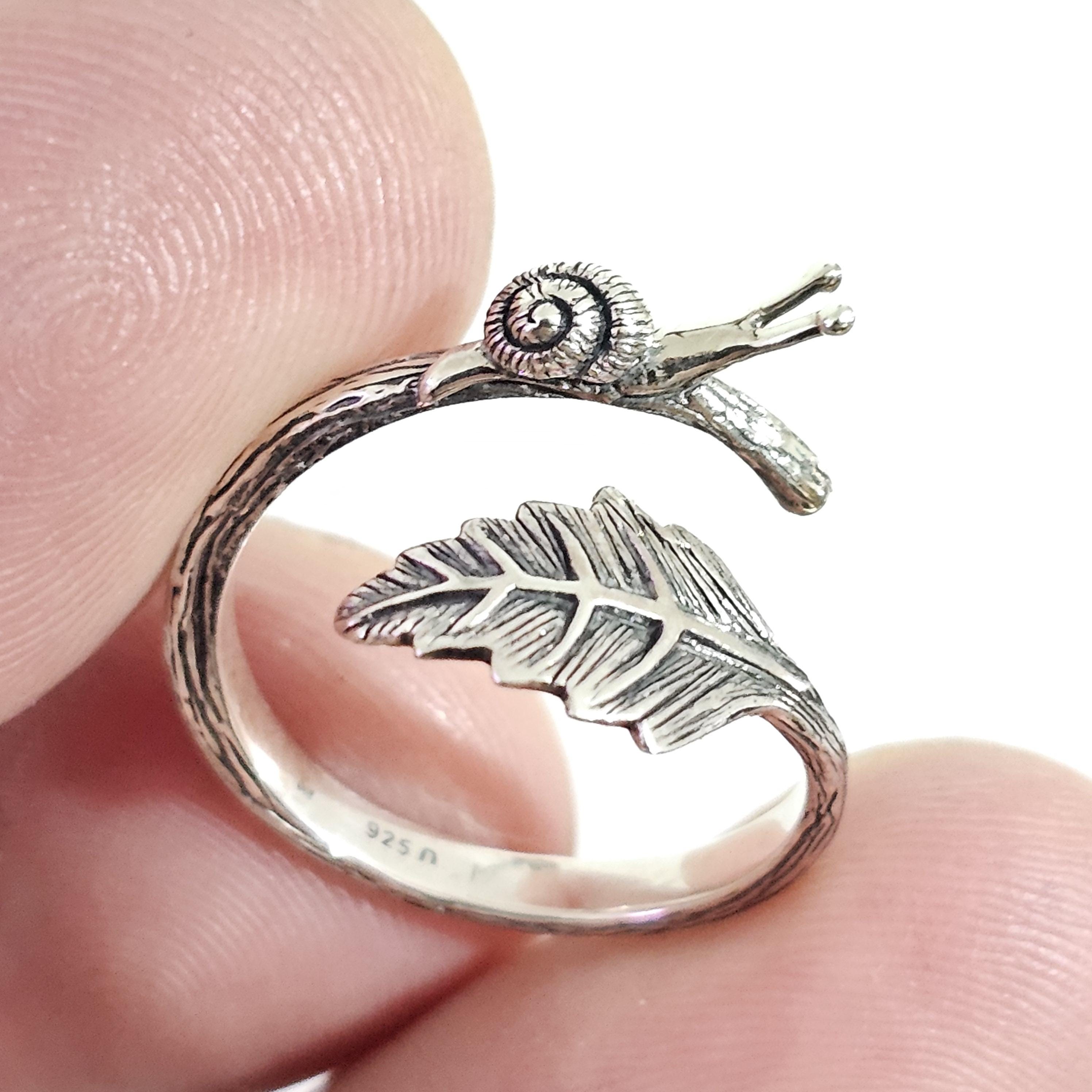 アクセサリー Vintage Sandblasting Leaf Ring 925 SPANGLE JEWELS Oak Leaf Ring オークリーフリング SILVER925