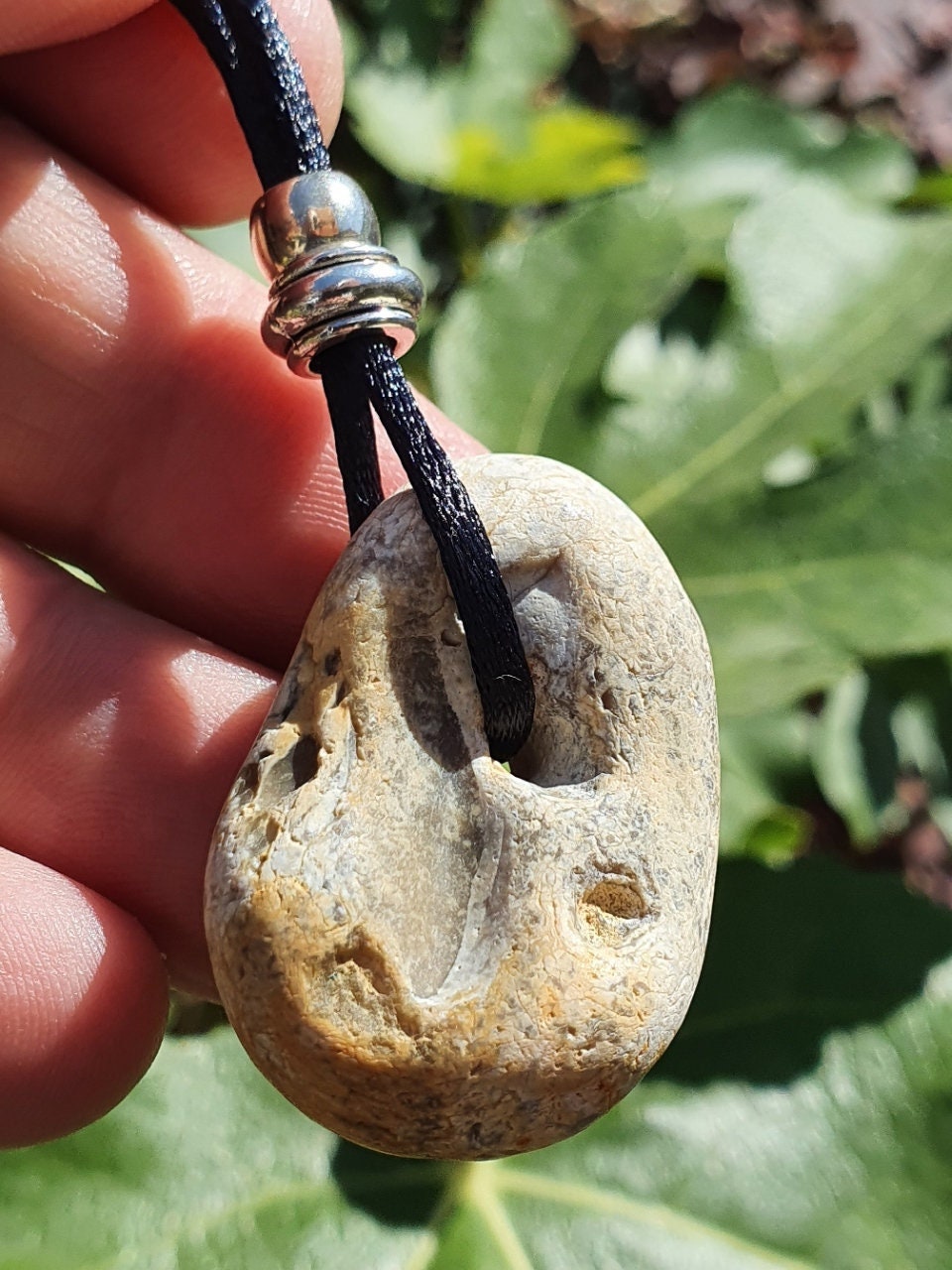 Hag stone pendant deals