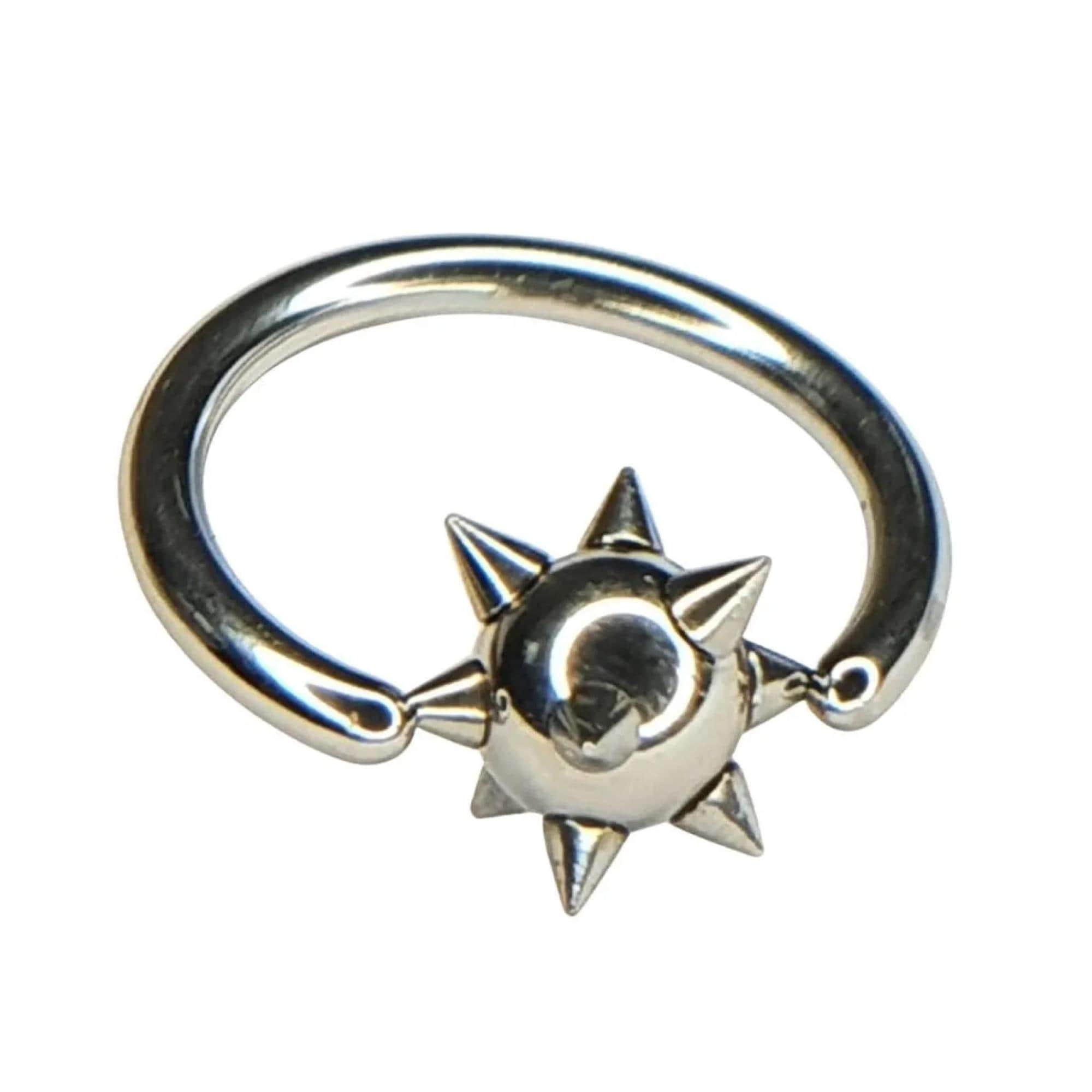 Spike nipple rings discount