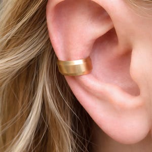 Copper Ear Cuff Earring Pure Metal Hair Beard Cuff Helix Orbital Jewellery