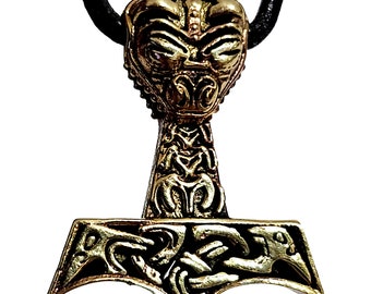 ★MEENDERI★(HANDMADE) KERNEL KNIT NECKLACE - BROWN★正規品 Thors Hammer Uhtred Bronze Necklace Pendant Protection