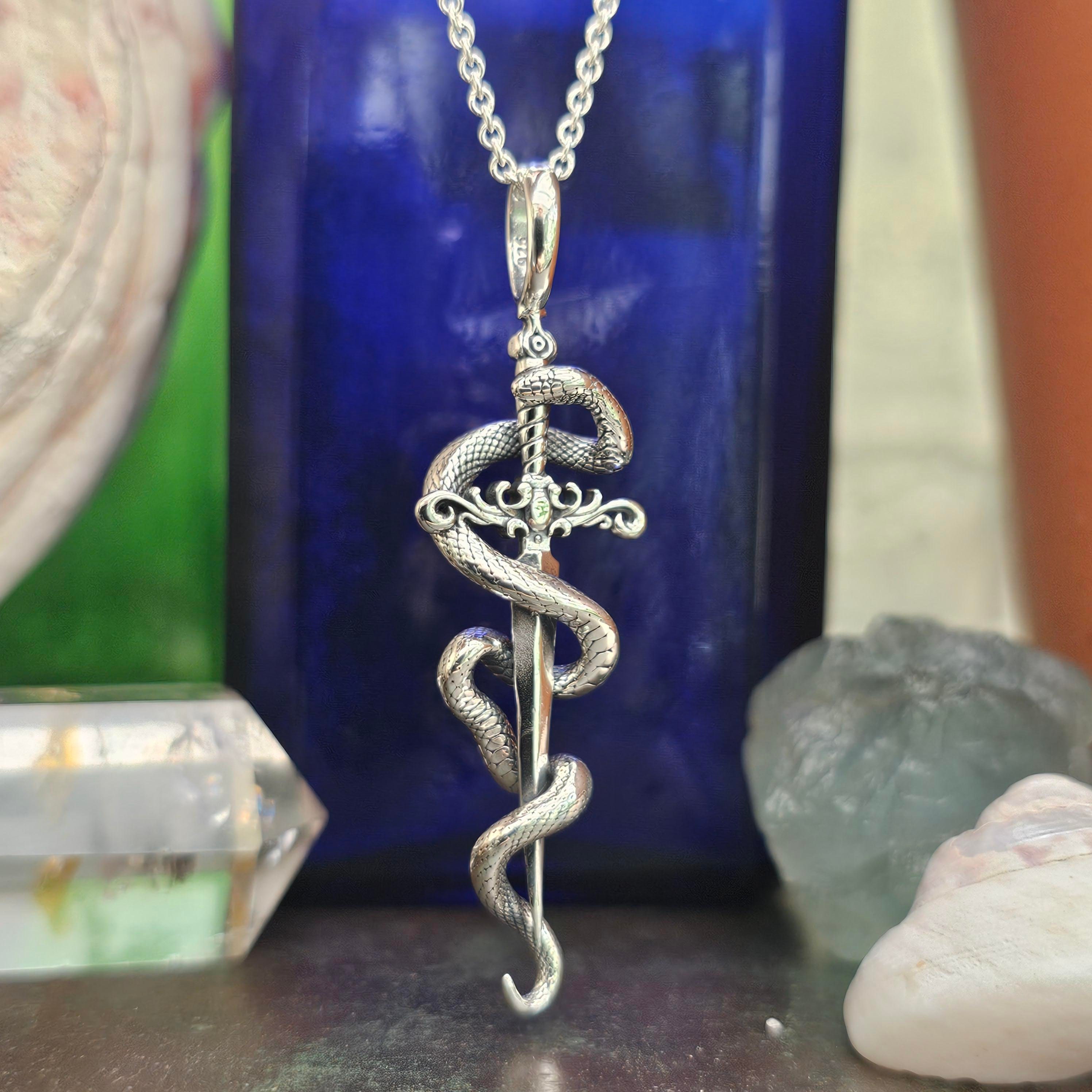Grande Marcasite Ciondolo Zirconi Rosso 925 Argento Sterling Gotico Donna