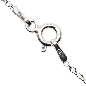Triple Moon Goddess Pendant Necklace - Sterling Silver With Moonstone, 7/8 Inch - View #14