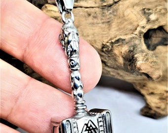Collana Con Martello Di Thor Vichingo, Collana Mjolnir, Ciondolo - Foto 6