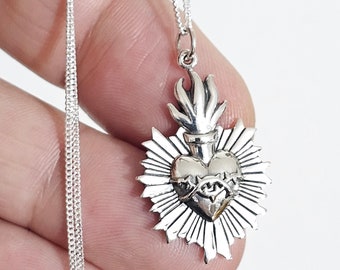Sacred Heart of Jesus Pendant 24