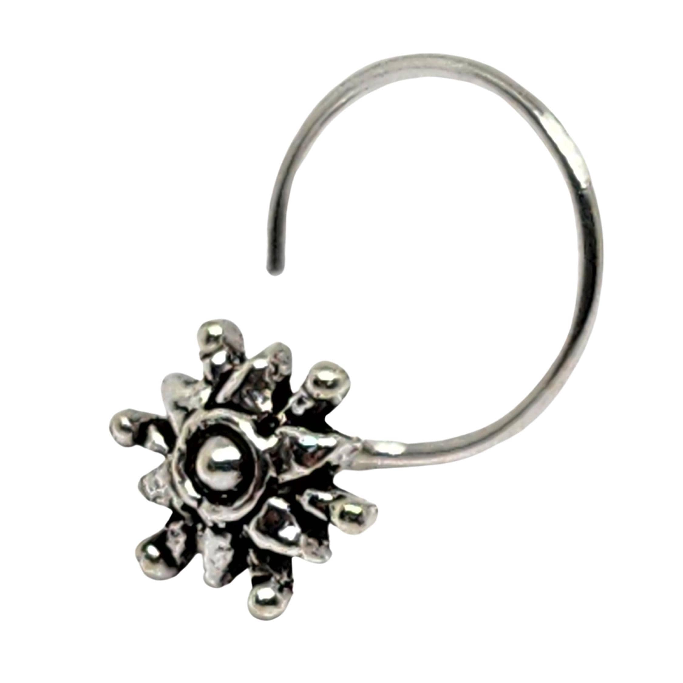 Orecchini Creoli A Forma Di Stella In Argento Sterling 925 Piccoli Orecchini A Cerchio Ipoallergenici Per Donne E Ragazze~p198137214