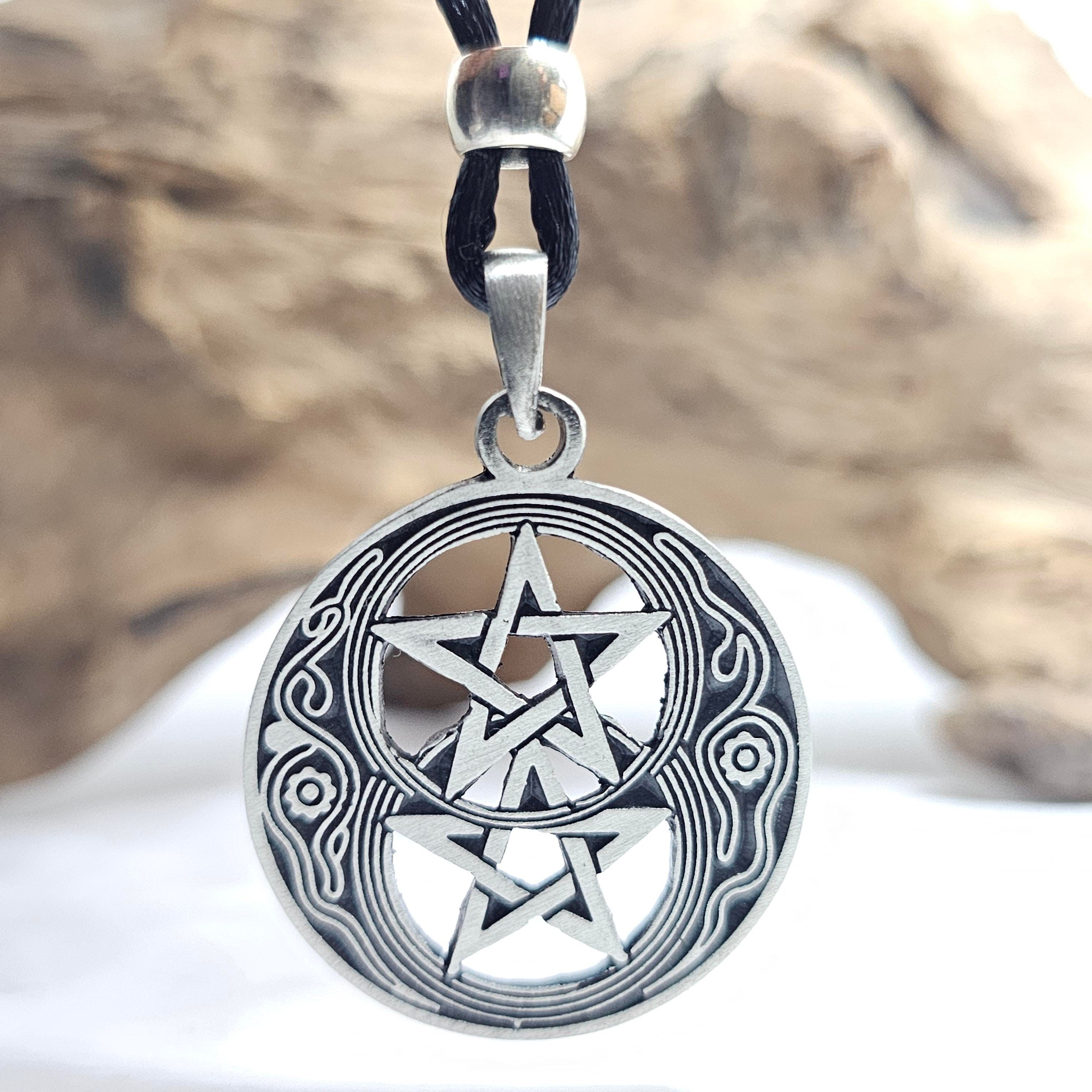Sterling Silver Chalice Well Pendant - Etsy