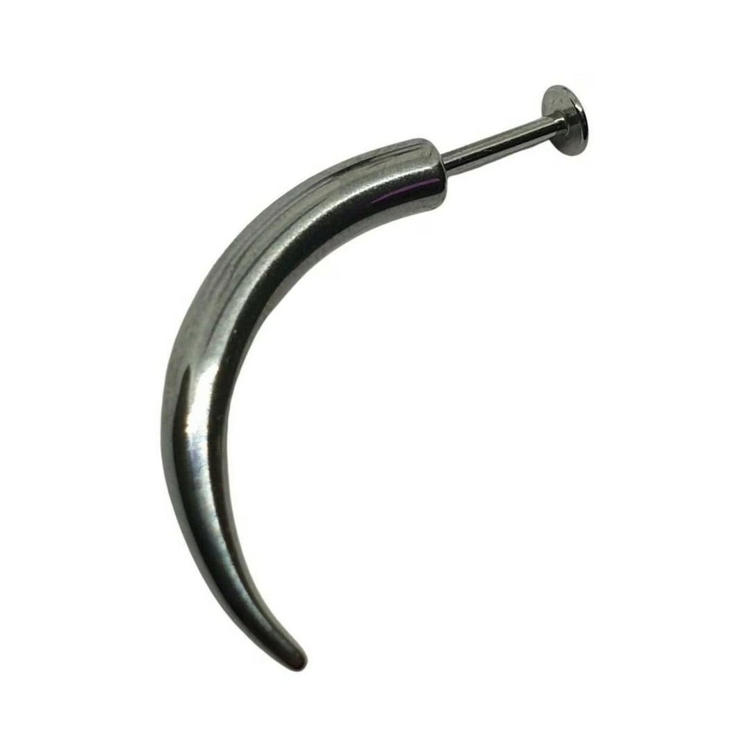 Labret Spike Horn Tusk Piercing Claw Large Chin Spike Statement