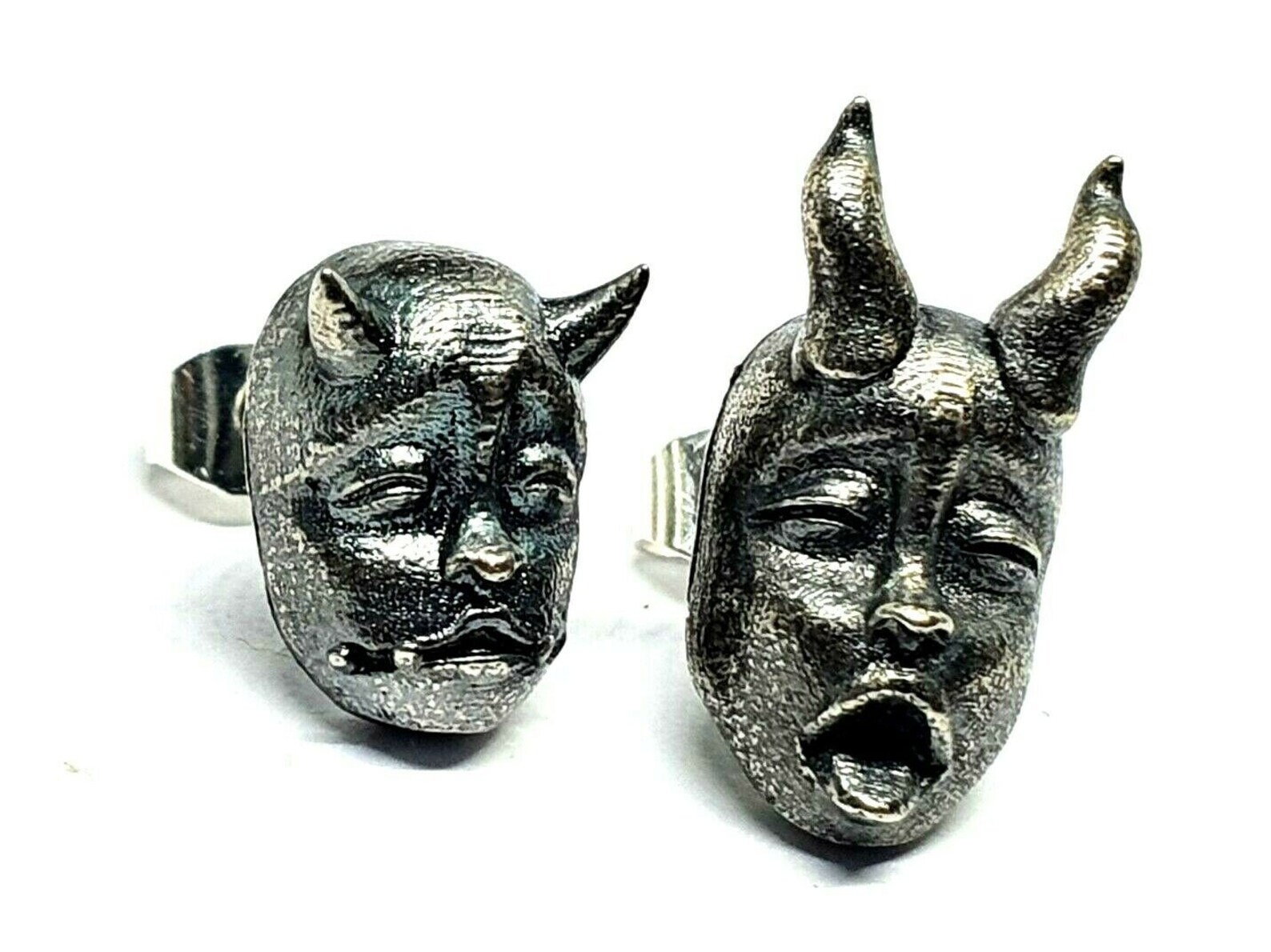 Hannya earrings Clearance