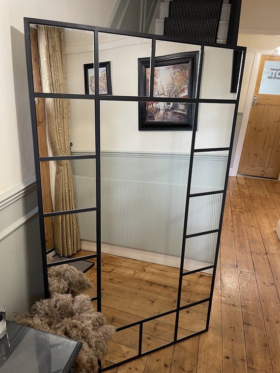 Industrial style sale mirror