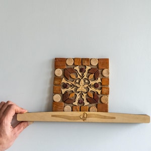 Wall LP Holder, Custom LP Lover Rack, Personalized Vinyl Rack, Handmade Wooden Vinyl Records Holder, Wooden Vinyl Records Organizer