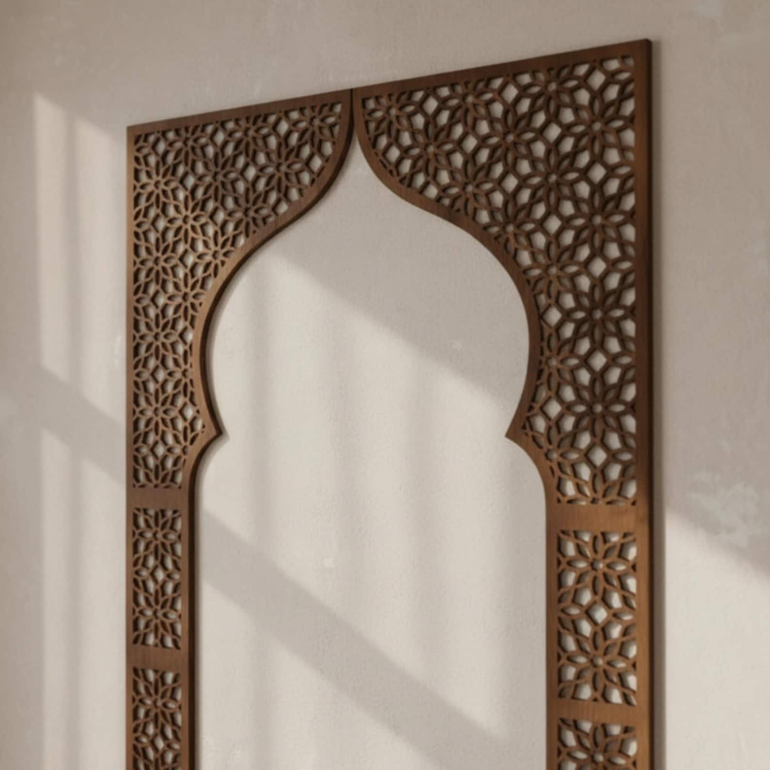 Islamic Wood Wall Panel,plywood Islamic Wall Decor,arabic Geometric ...