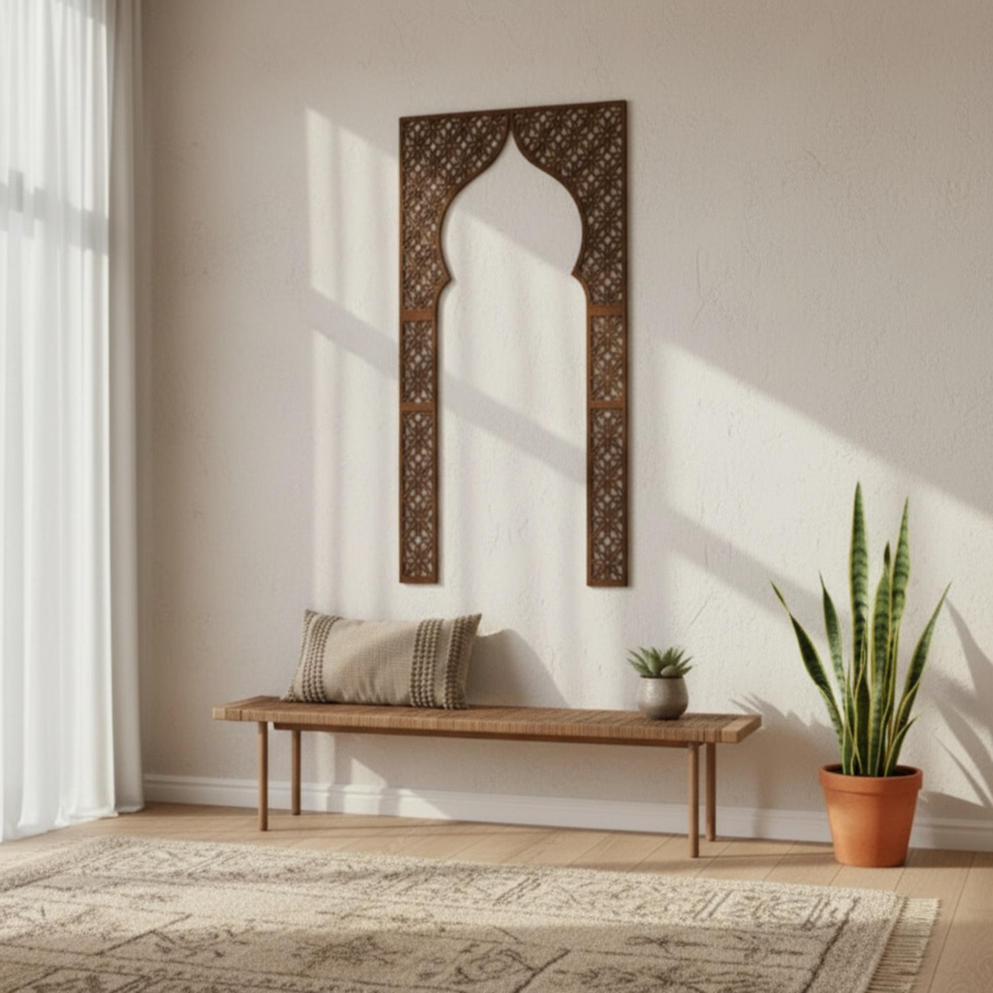 Islamic Wood Wall Panel,plywood Islamic Wall Decor,arabic Geometric ...