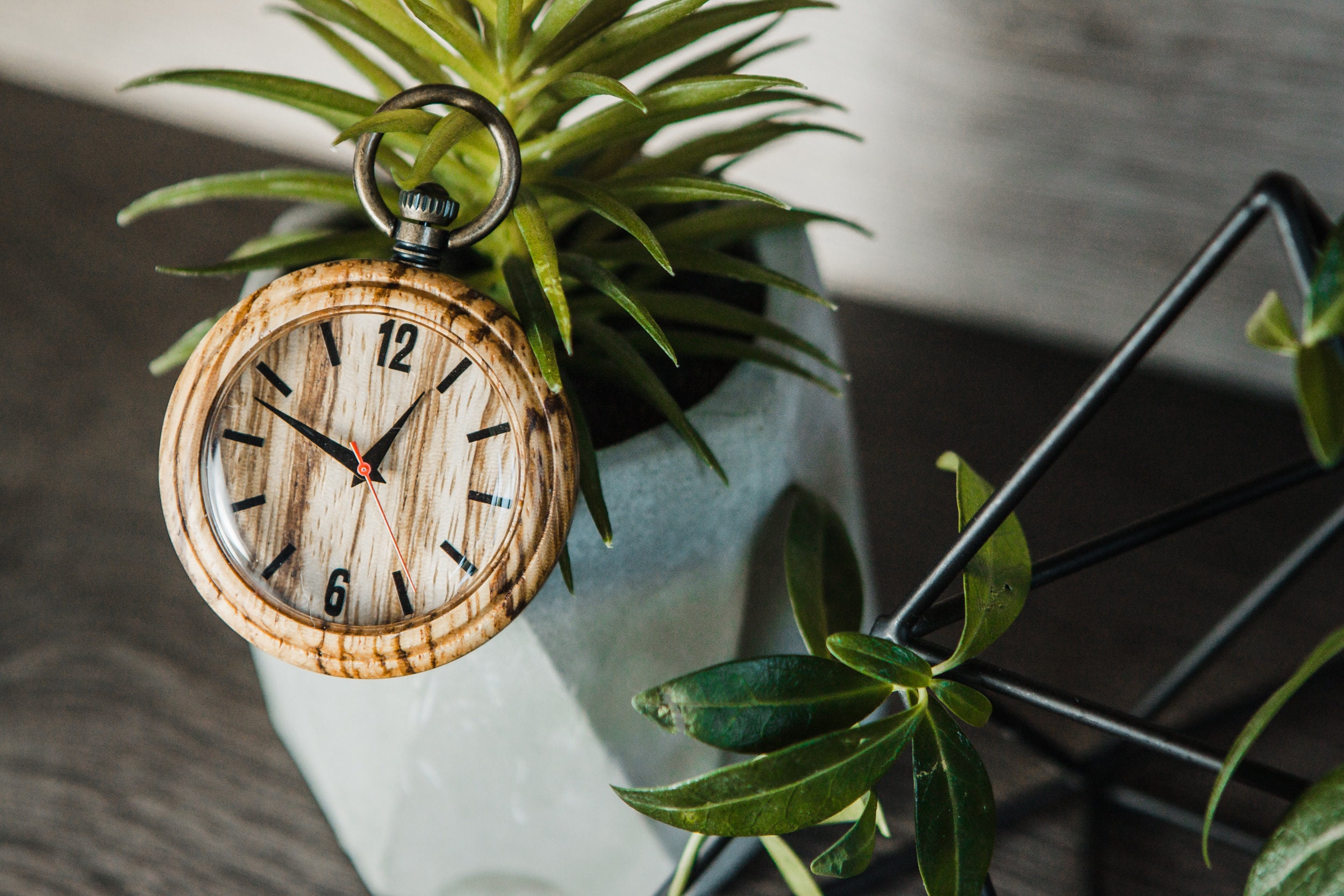 Custom Wooden Pocket Watchpersonalized Mens Pocket Etsy