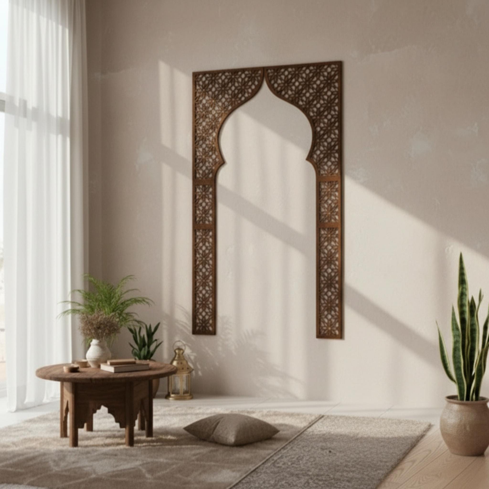 Islamic Wood Wall Panel,plywood Islamic Wall Decor,arabic Geometric ...