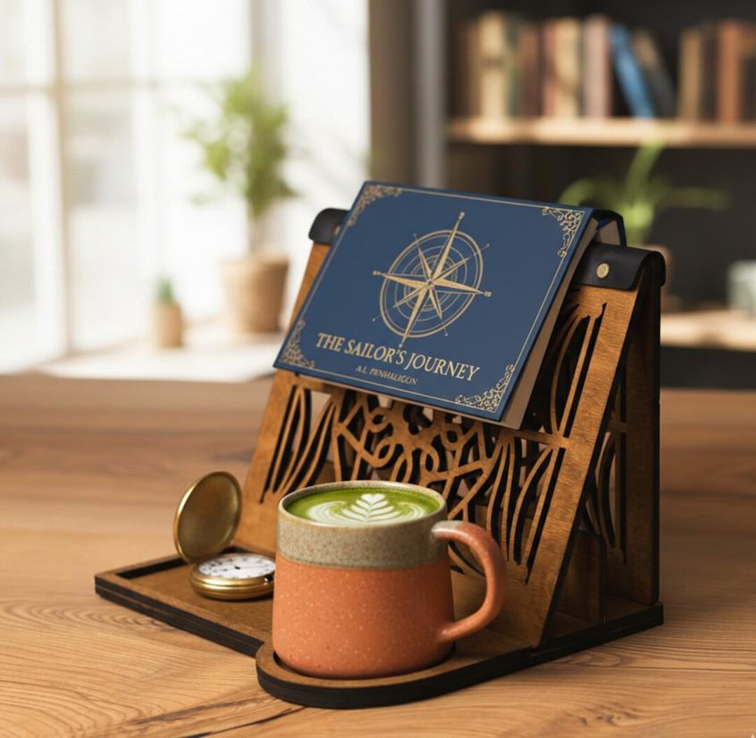 Triangle Book Stand, Wooden Book Stand, Book Holder Stand,reading Stand ...