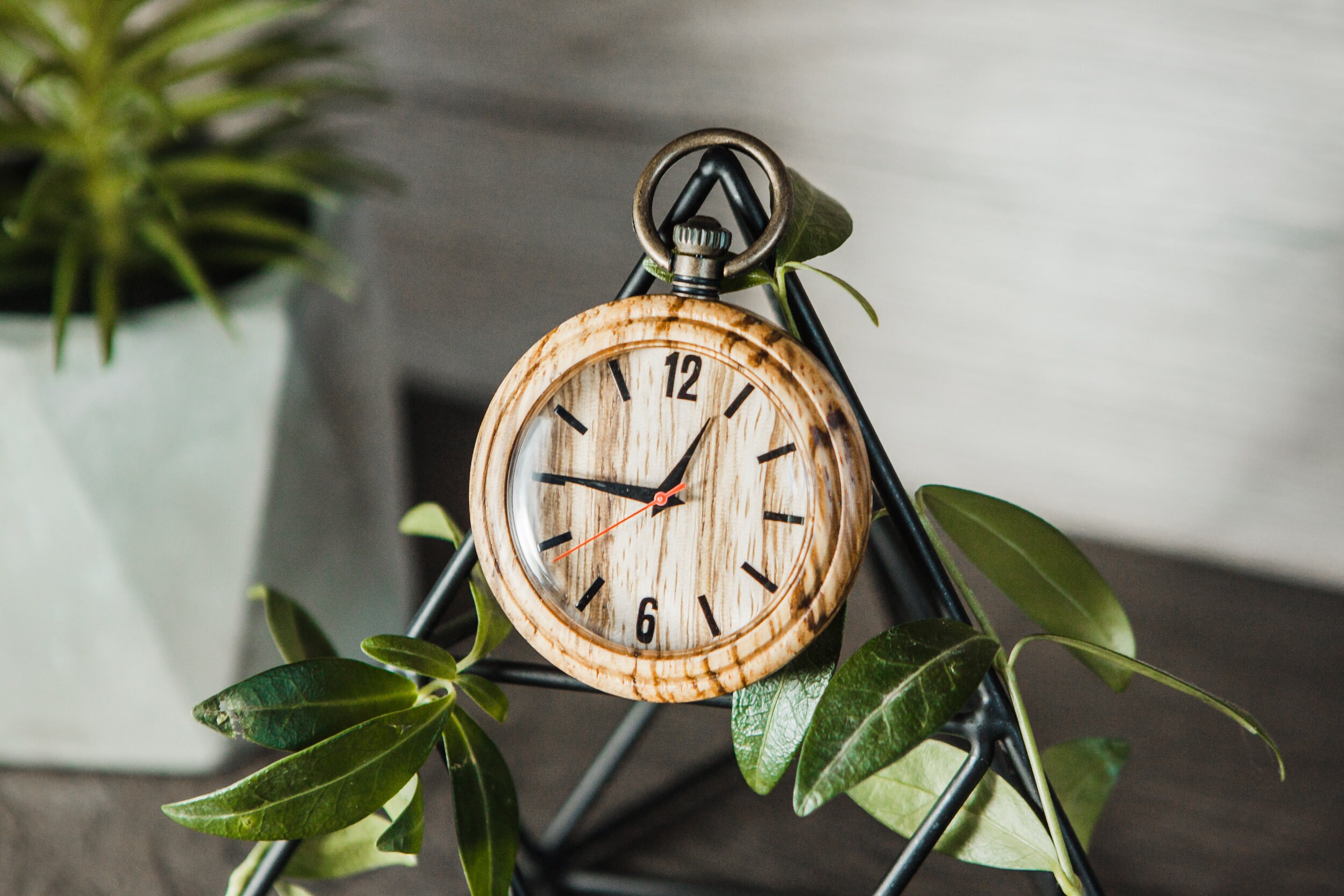 Custom Wooden Pocket Watchpersonalized Mens Pocket Etsy