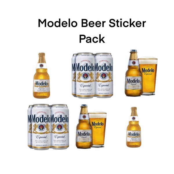 Modelo Beer Sticker 6 Pack