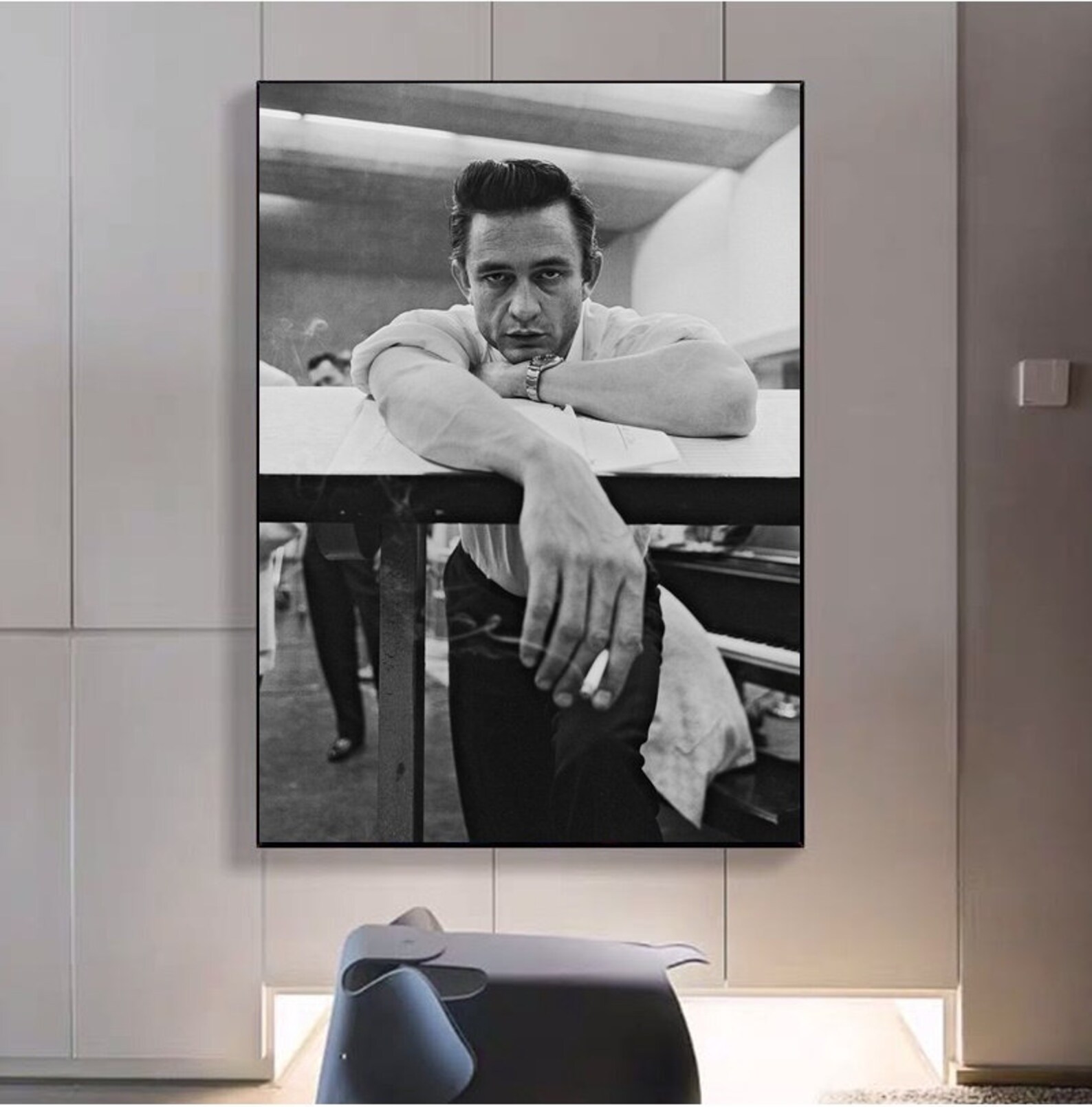 Johnny Cash Wall Art Canvas Pictures No frame Etsy