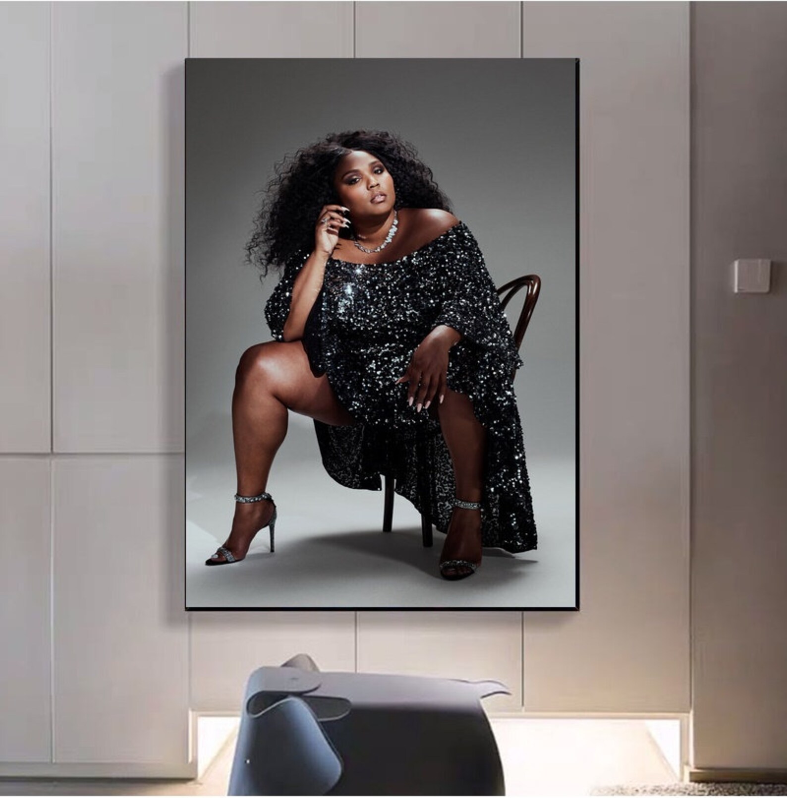 Lizzo Wall Art Canvas Pictures No frame Etsy