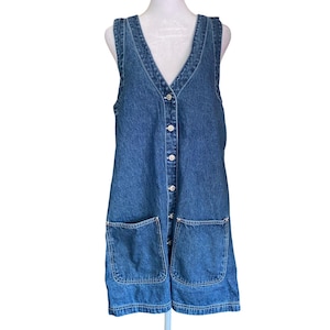 Denim Jumper Dress - Etsy Denim Jumper Dress - Etsy
