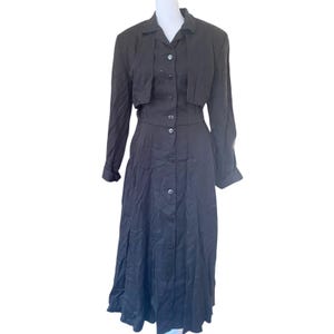 Trench Maxi Dress - Etsy