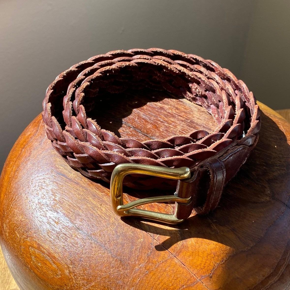 Vintage Braided Belt - Etsy display picture 1