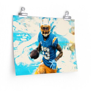 Keenan Allen &#39;Bright Lights&#39; Premium Matte horizontal posters