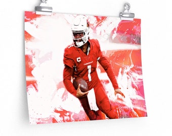 Kyler Murray &#39;Bright Lights&#39; Premium Matte horizontal posters