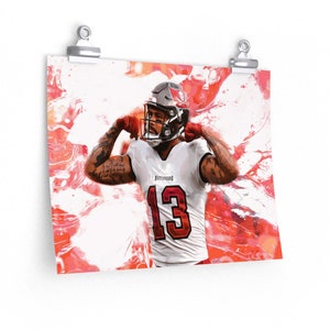 Mike Evans &#39;Bright Lights&#39; Premium Matte horizontal posters