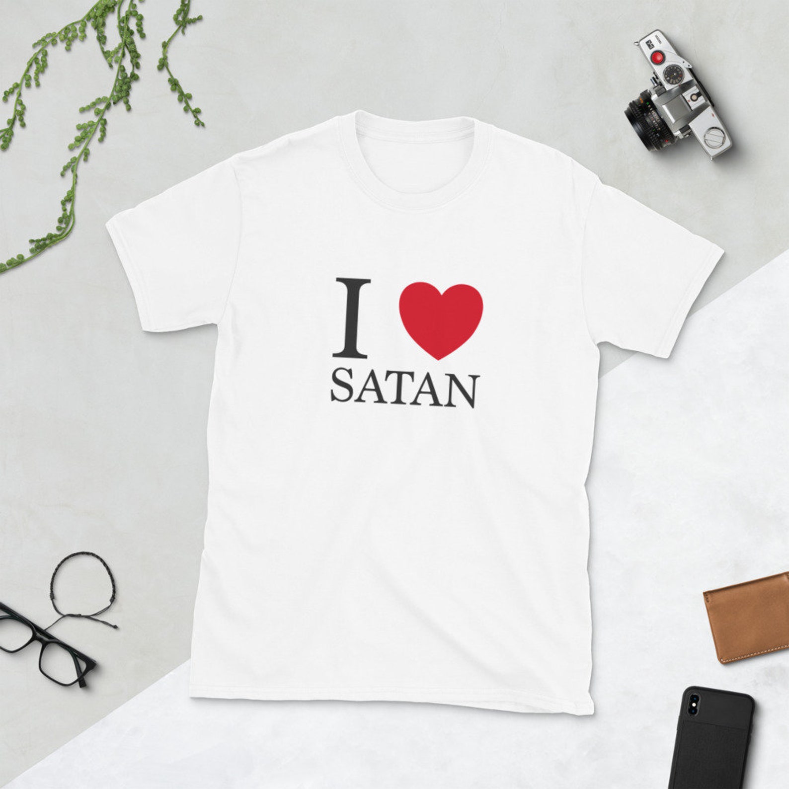 i love satan t shirt