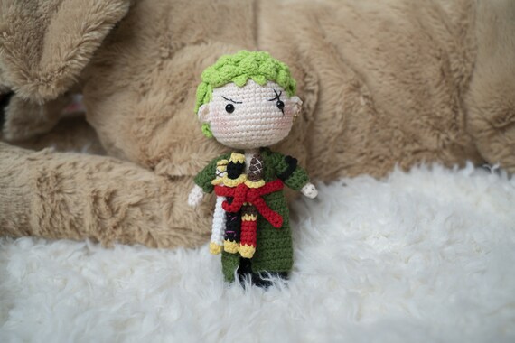 Amigurumi Zoro Hakeln Zoro Hakeln Spielzeug Etsy