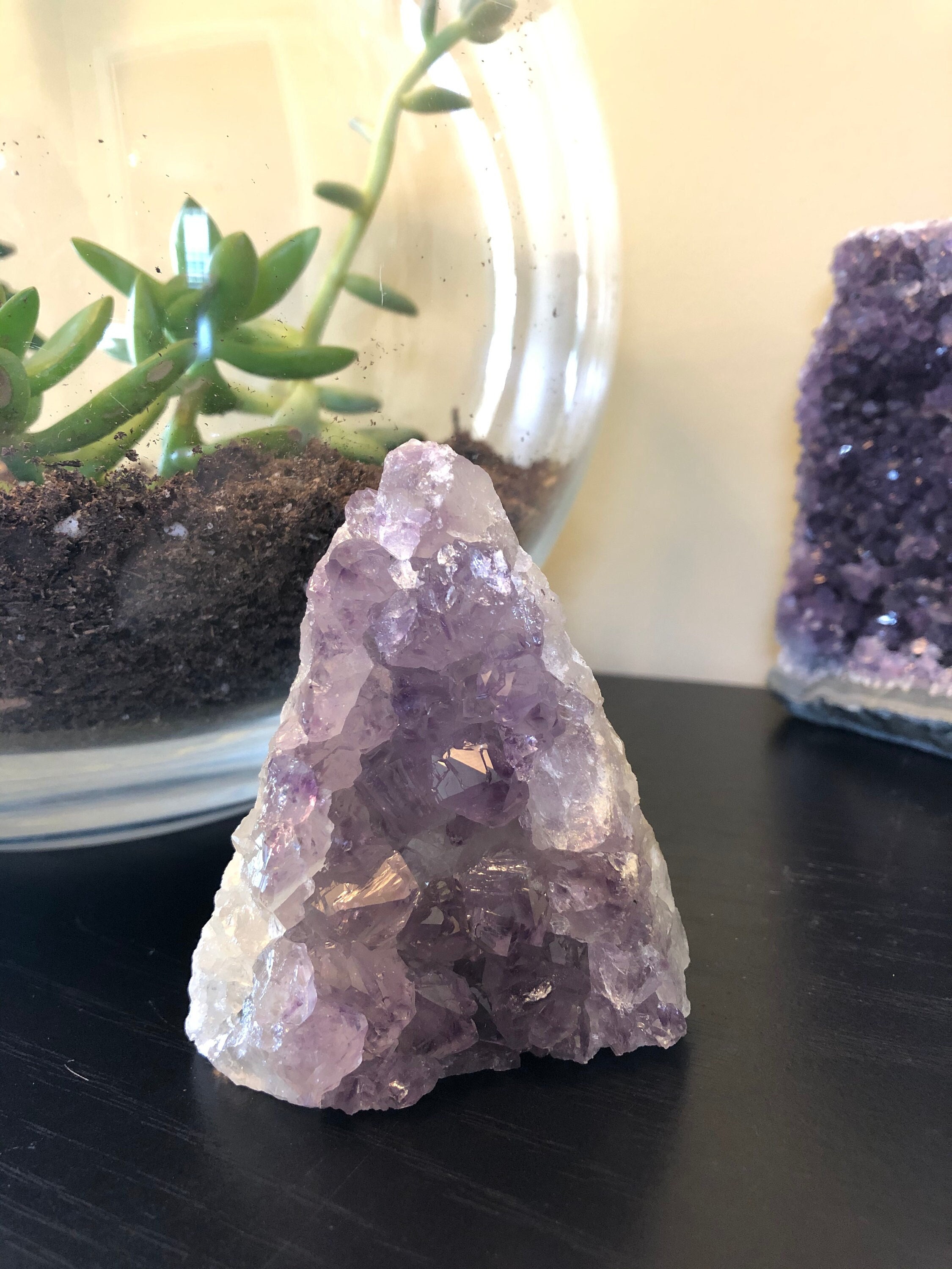 Amethyst Cut Base, Tower, Cathedral From Brazil