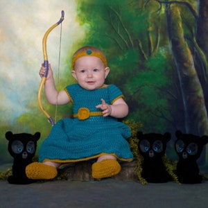 Crochet Merida Outfit