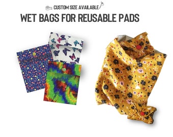 Wet bag / pouch for sanitary pads