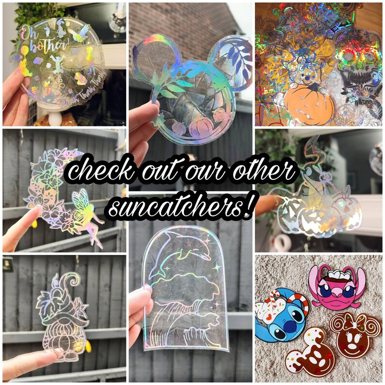 Wednesday Enid Window Suncatcher Window Decal Rainbow Maker Etsy UK