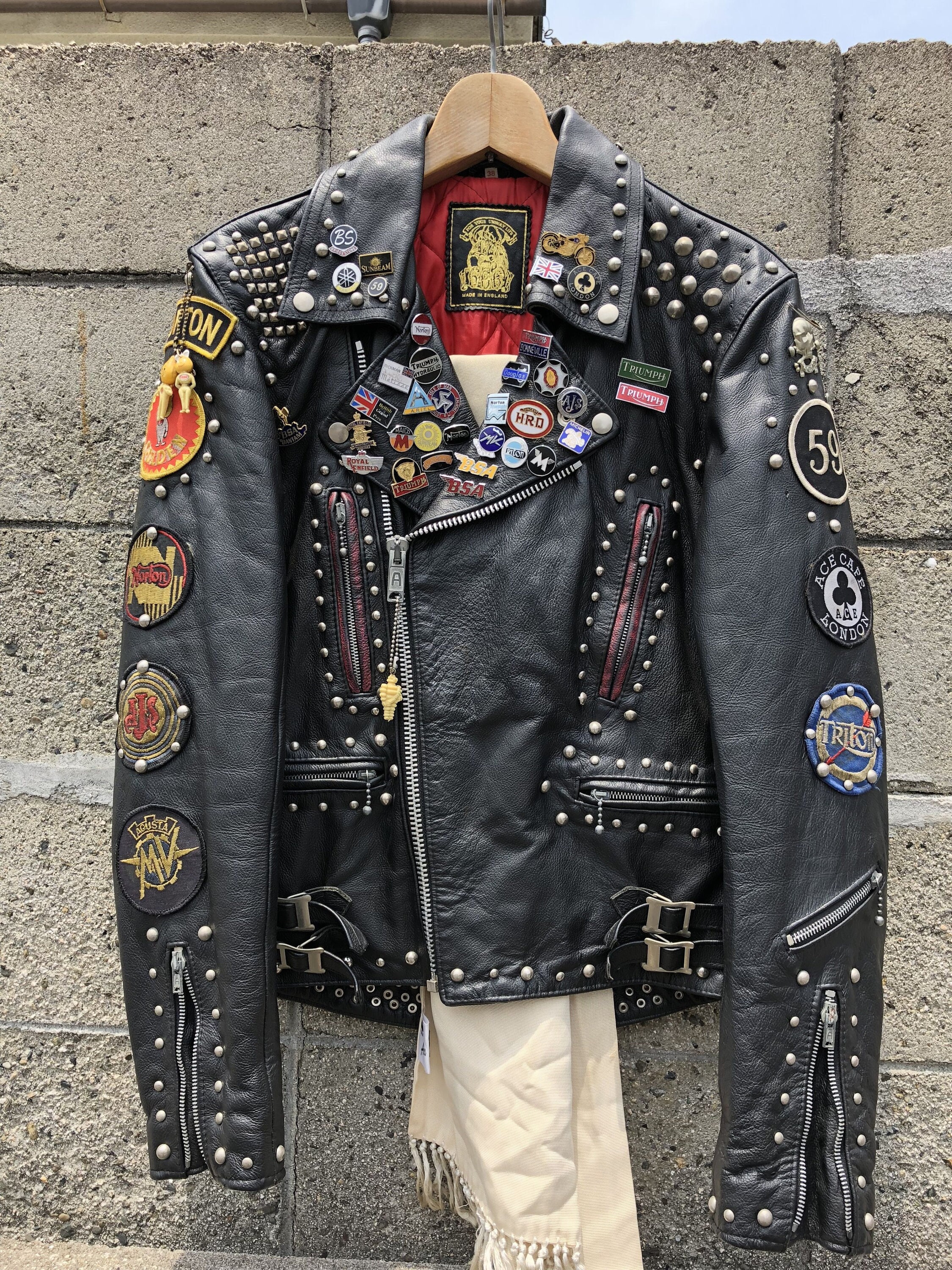 Punk Jacket  PATCH JEAN JACKET , Embroidered Patches , Oversized Jean  Jacket , Distressed Jean Jacket , Denim Jacket , Patches and Pins