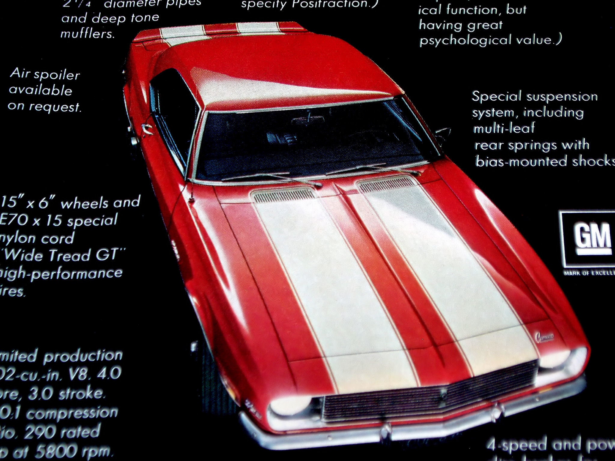 Camelonページ 1968 Chevrolet Camaro Z28 - Legend Certified | MS Classic Cars