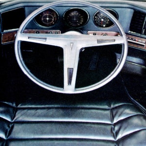 1969 PONTIAC GRAND PRIX Sj ad *Vintage/Original Magazine Advertisement* emblem/decal/poster/print/Man Cave/shop art/1970/1971/1972/auto/car