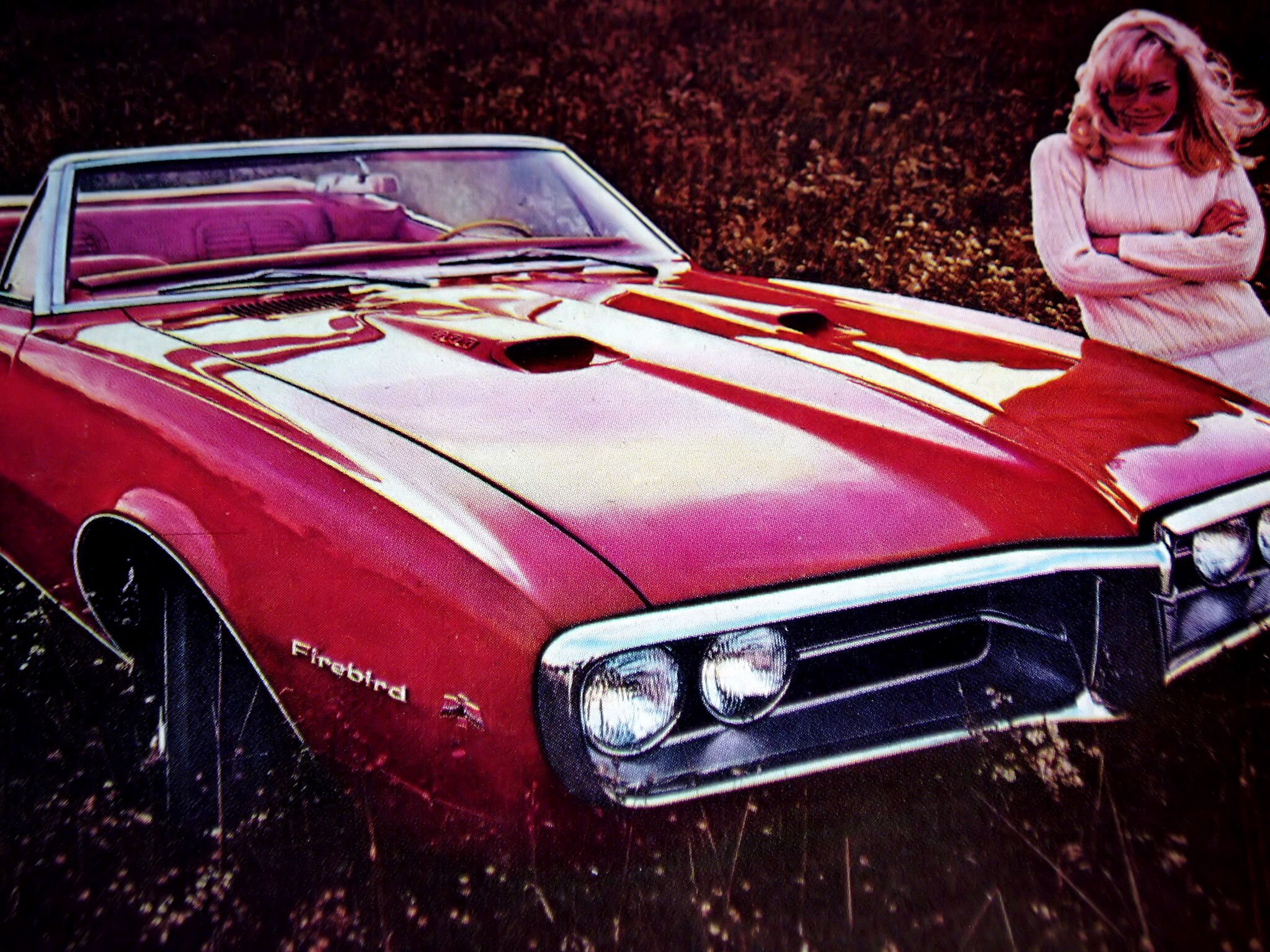 1967 PONTIAC FIREBIRD CONVERTIBLE Ad * Vintage/original Magazine