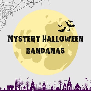 Mystery Halloween Bandanas