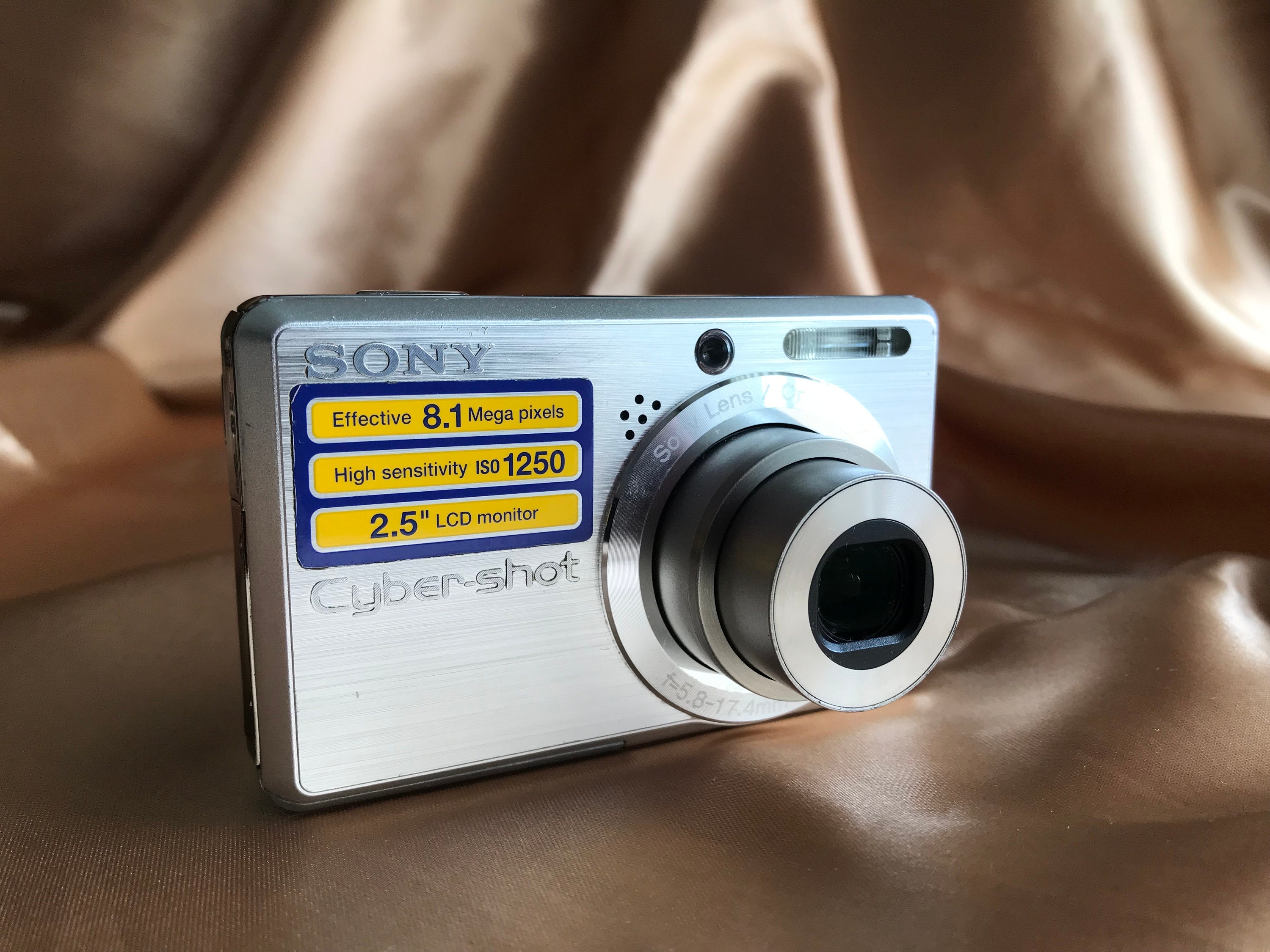 Sony Cybershot Nostalgic Digicam / Sony Digicam Dscs780 / Y2k Etsy