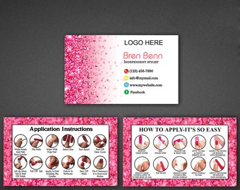 Personalized Nail Business Cards-Custom printed Business Cards-Design & Printing