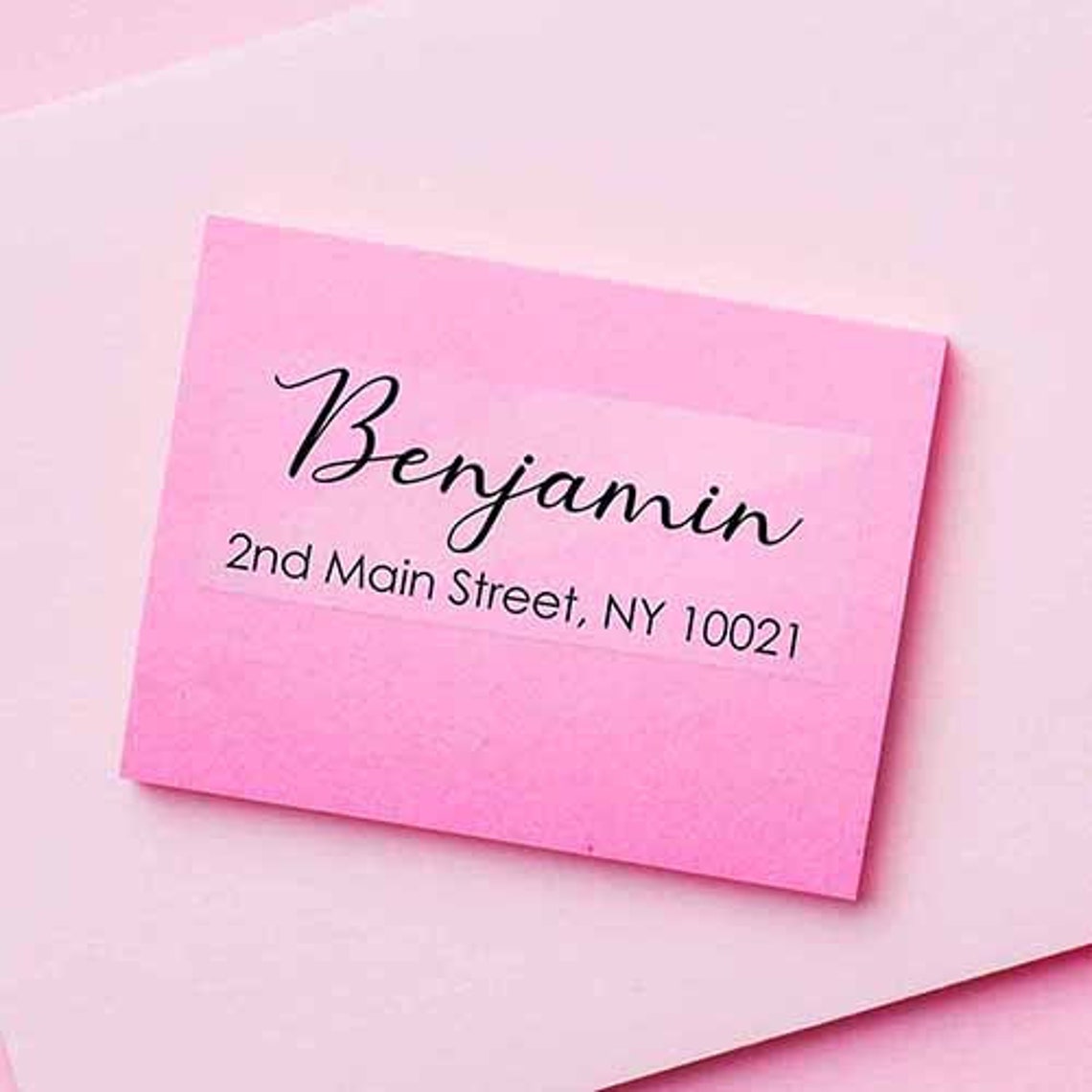 Printed Return Address Labels Clear Address Labels Custom Etsy